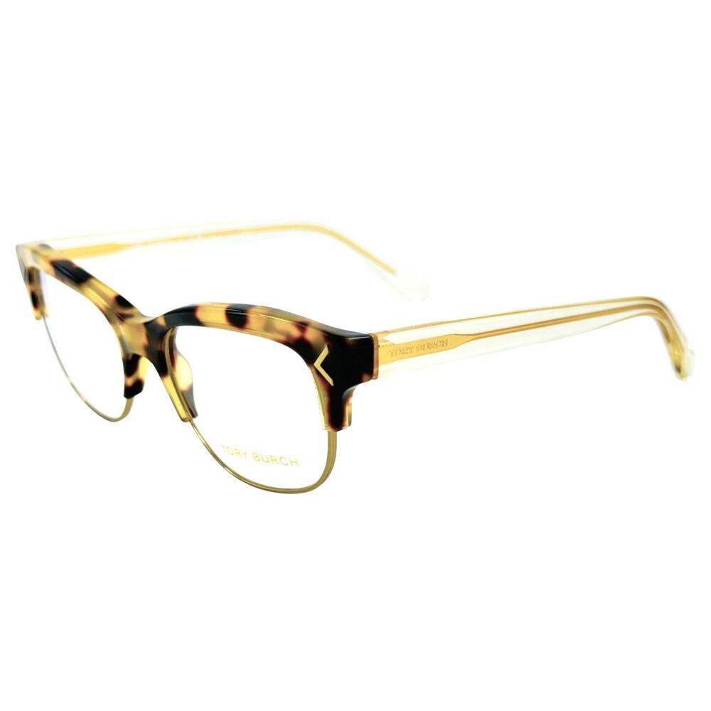 Tory Burch TY2083 Womens Metal Eyeglass Frame 1706 Tokyo Tortoise Gold 51-17